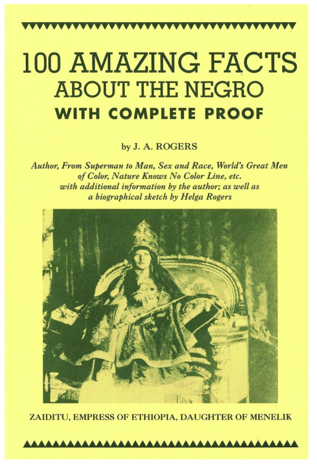 100 Amazing Facts About the Negro with Complete Proof