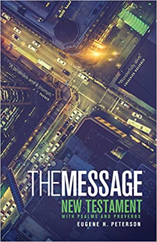 Message Personal New Testament with Psalms and Proverbs-MS Numbered