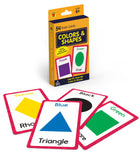 Carson Dellosa Colors and Shapes Flash Cards for Toddlers Ages 2-4 Years, Primary Colors and Basic Shapes Flashcards for Preschool, Kindergarten, Educational Games for Kids Ages 4+ (