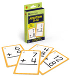 Carson Dellosa Addition Flash Cards, Math Flash Cards with Addition Facts 0-12 for Kindergarten, 1st, 2nd Grade, Math Game for Kids Ages 6+