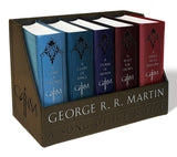 A Game of Thrones / A Clash of Kings / A Storm of Swords / A Feast for Crows / A Dance with Dragons