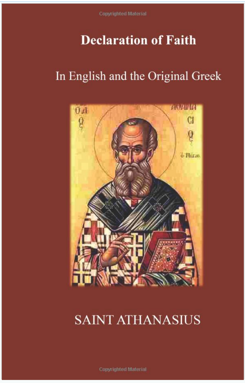 Declaration of Faith In English and the Original Greek Text