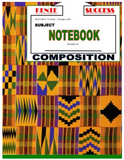 Kente Success Notebook 8x10.5