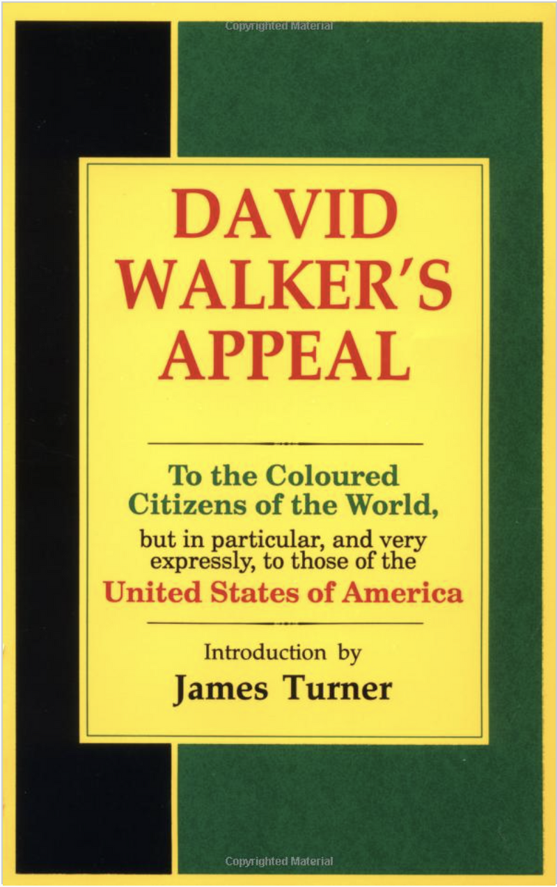 DAVID WALKER'S APPEAL