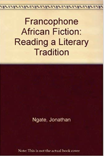 FRANCOPHONE AFRICAN FICTION (COMING SOON)