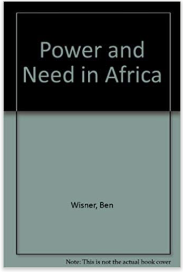 POWER AND NEED IN AFRICA (COMING SOON)