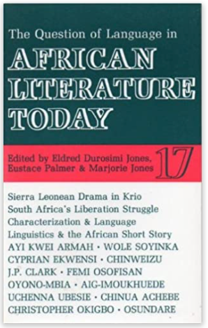 QUESTION OF LANGUAGE IN AFRICAN LITERATURE TODAY #17