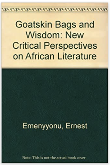 GOATSKIN BAGS AND WISDOM     HB (COMING SOON)