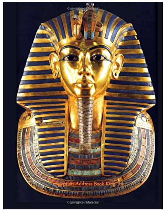 Egyptian Address Book King Tut (Egyptian Address Series)