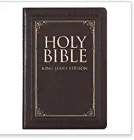 KJV Large Print Thumb Index Edition: Brown