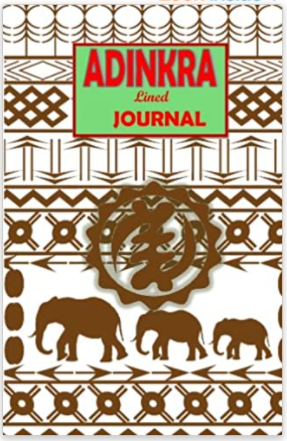 Adinkra Journal: Blank Lined Journal